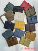 1012 Real Genuine Leather Pebble Cardholder - MiMi Wholesale