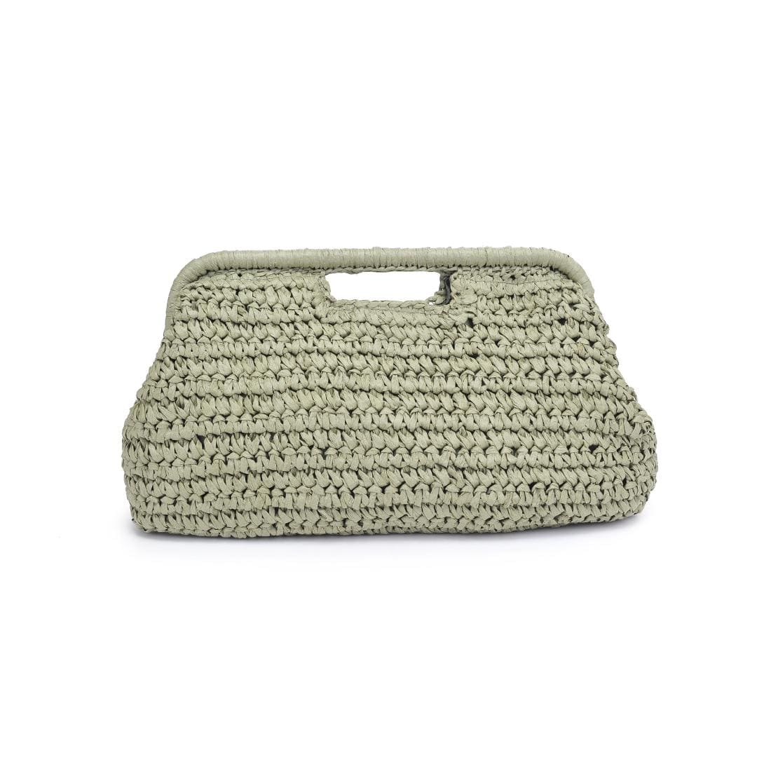 29591 Lani Straw Clutch Bag - MiMi Wholesale