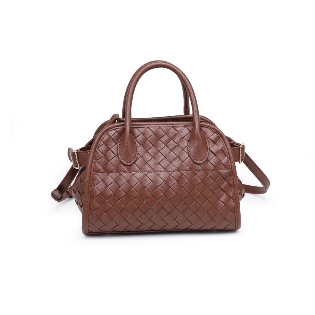 35557 Kristie Woven Crossbody/Satchel Bag - MiMi Wholesale