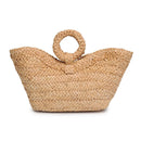 60058 Edith Straw Tote Bag - MiMi Wholesale