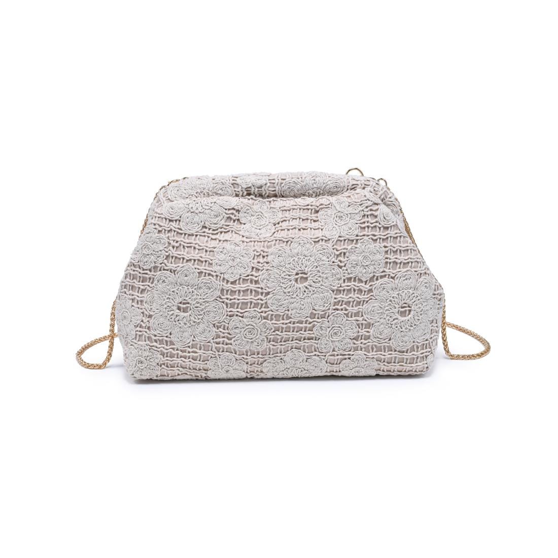 60459 Ophelia Floral Woven Clutch/Evening Bag - MiMi Wholesale