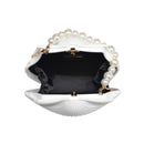 60915 Kayla Shell Pearl Handle Evening Bag - MiMi Wholesale