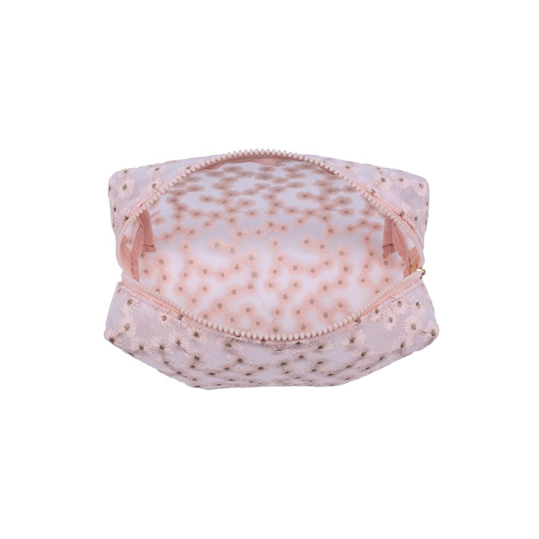 61028JN Daisy Chain Cosmetic Bag - MiMi Wholesale