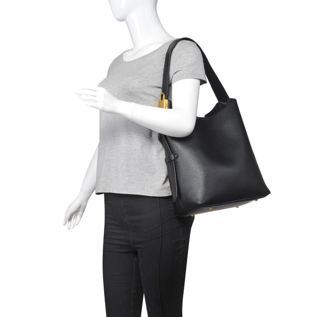 61286 Matty Hobo Tote 2 in 1 Bag With Pouch - MiMi Wholesale