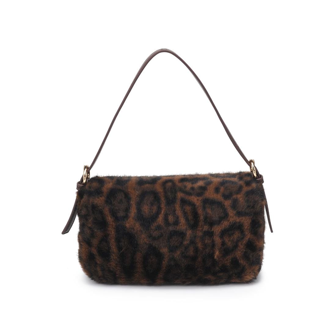 61647 Gloria Faux Fur Shoulder Bag - MiMi Wholesale