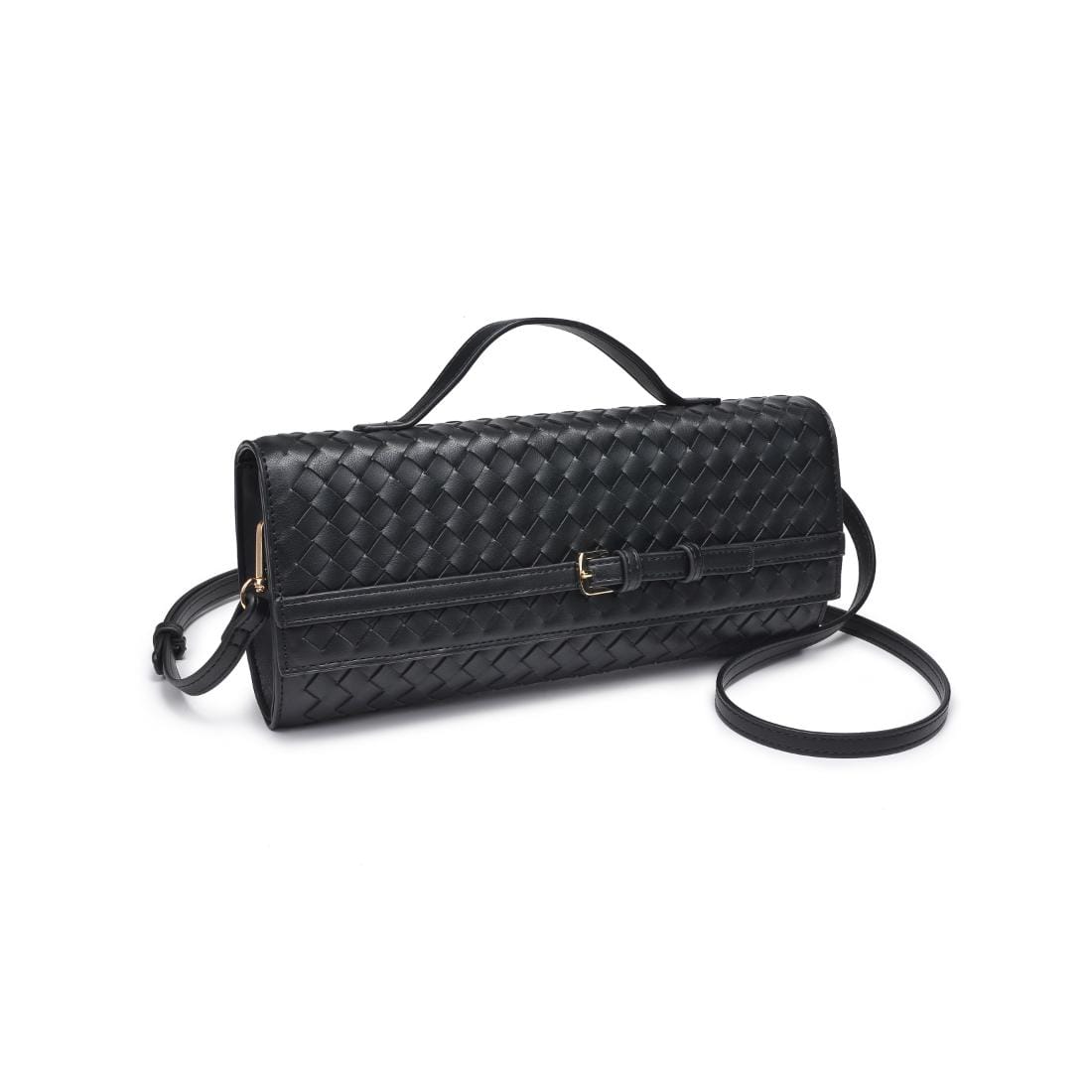 61688 Emerson Woven Clutch/Crossbody bag - MiMi Wholesale