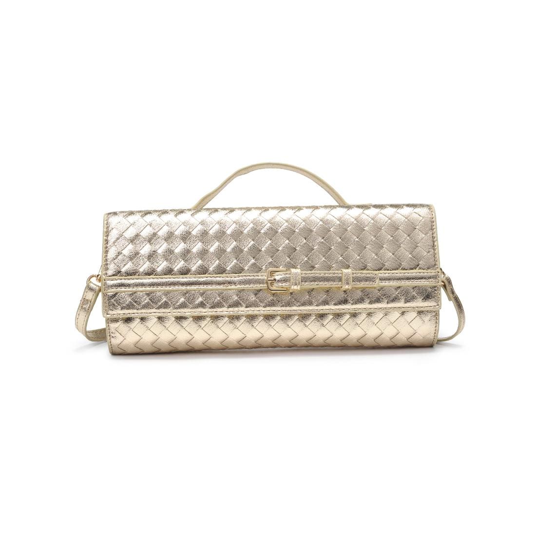 61688 Emerson Woven Clutch/Crossbody bag - MiMi Wholesale