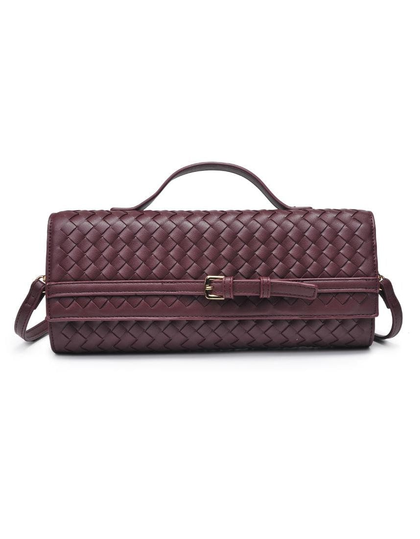 61688 Emerson Woven Clutch/Crossbody bag - MiMi Wholesale