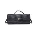 61688 Emerson Woven Clutch/Crossbody bag - MiMi Wholesale