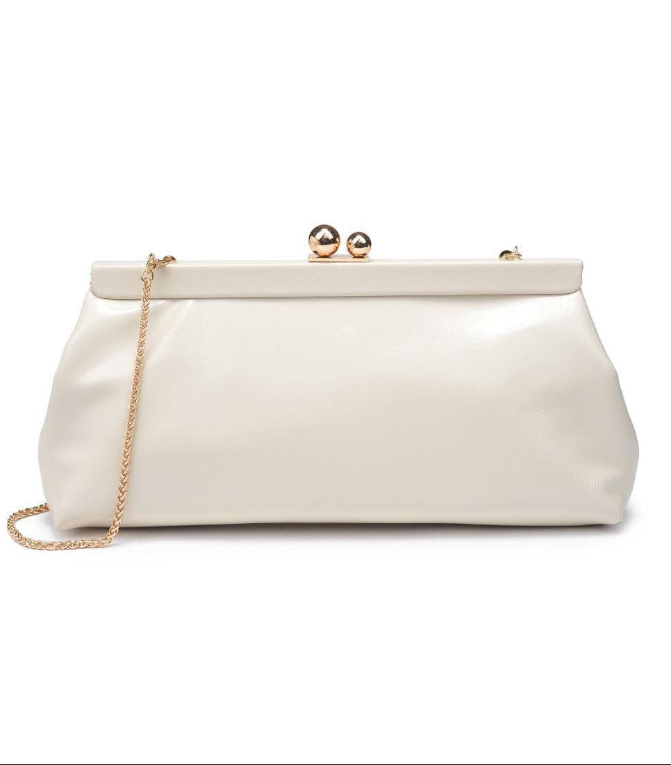 63161 Eden Clutch Bag Wtih Chain Strap - MiMi Wholesale