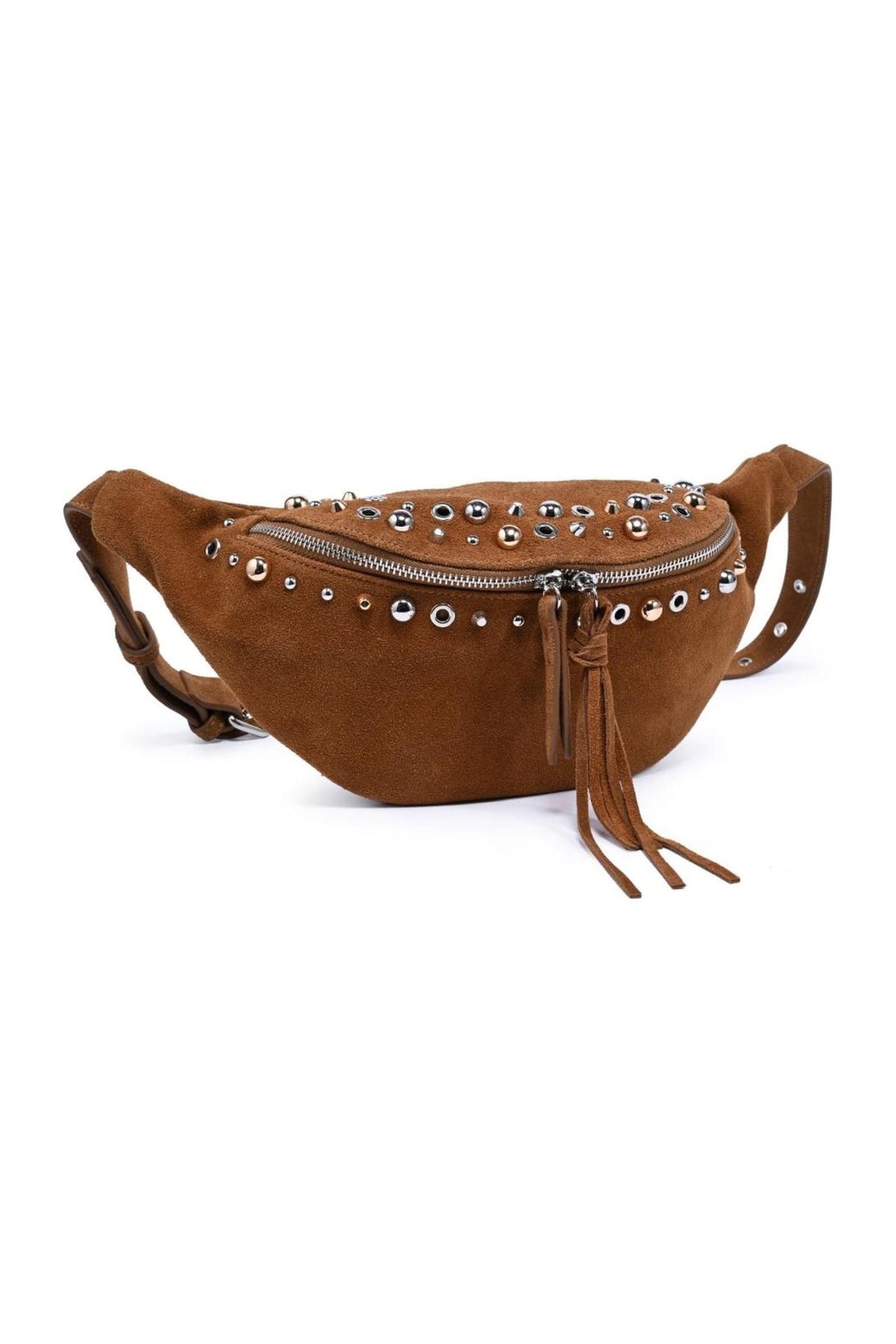 63650ML Star Studded Belt Bag - MiMi Wholesale