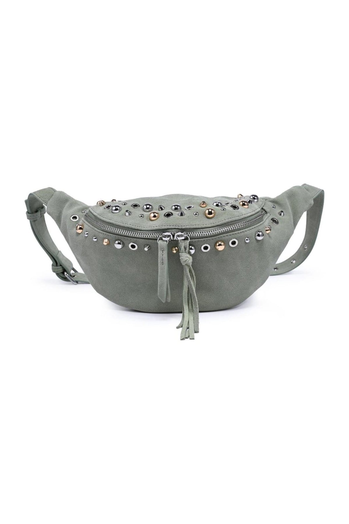 63650ML Star Studded Belt Bag - MiMi Wholesale