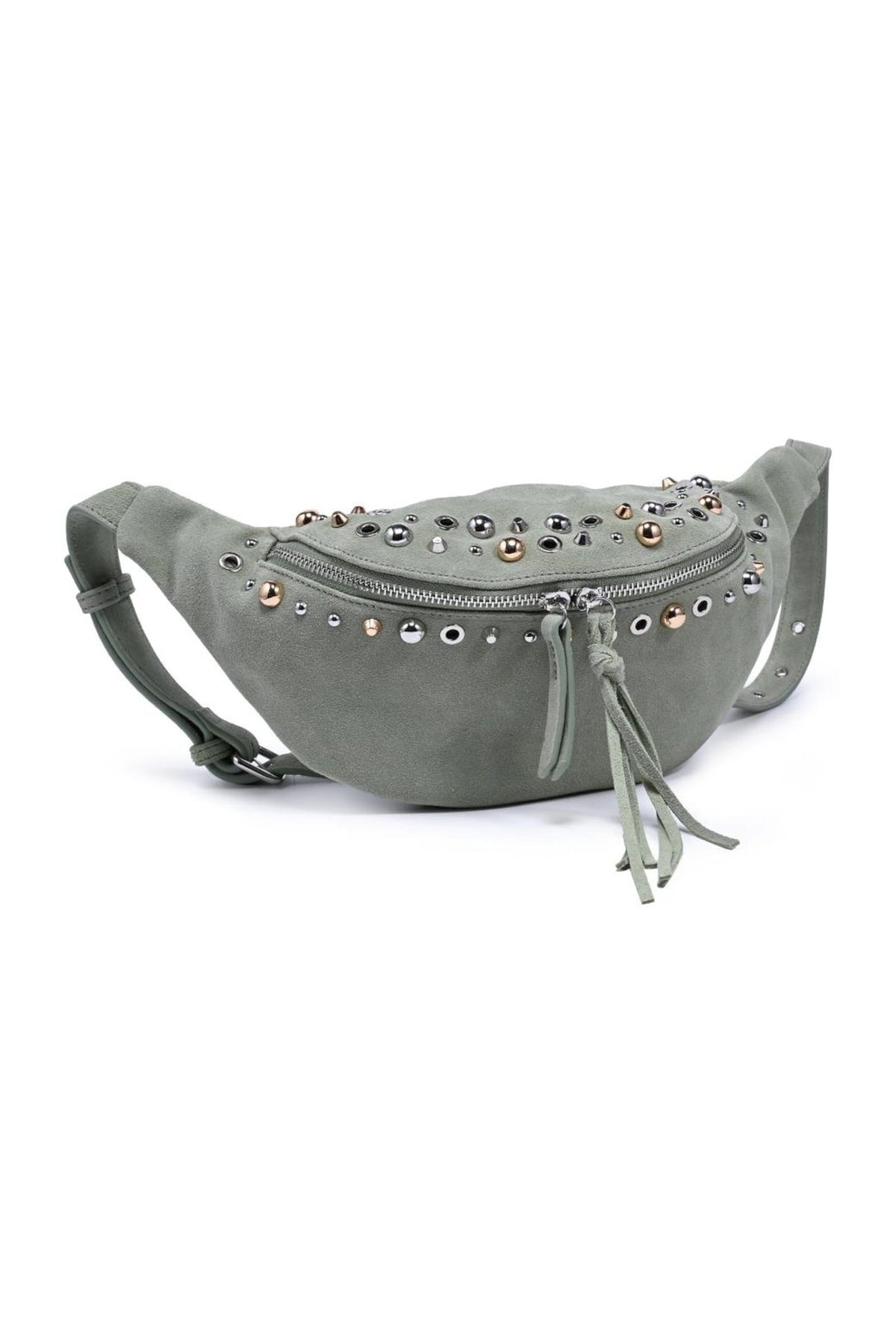 63650ML Star Studded Belt Bag - MiMi Wholesale