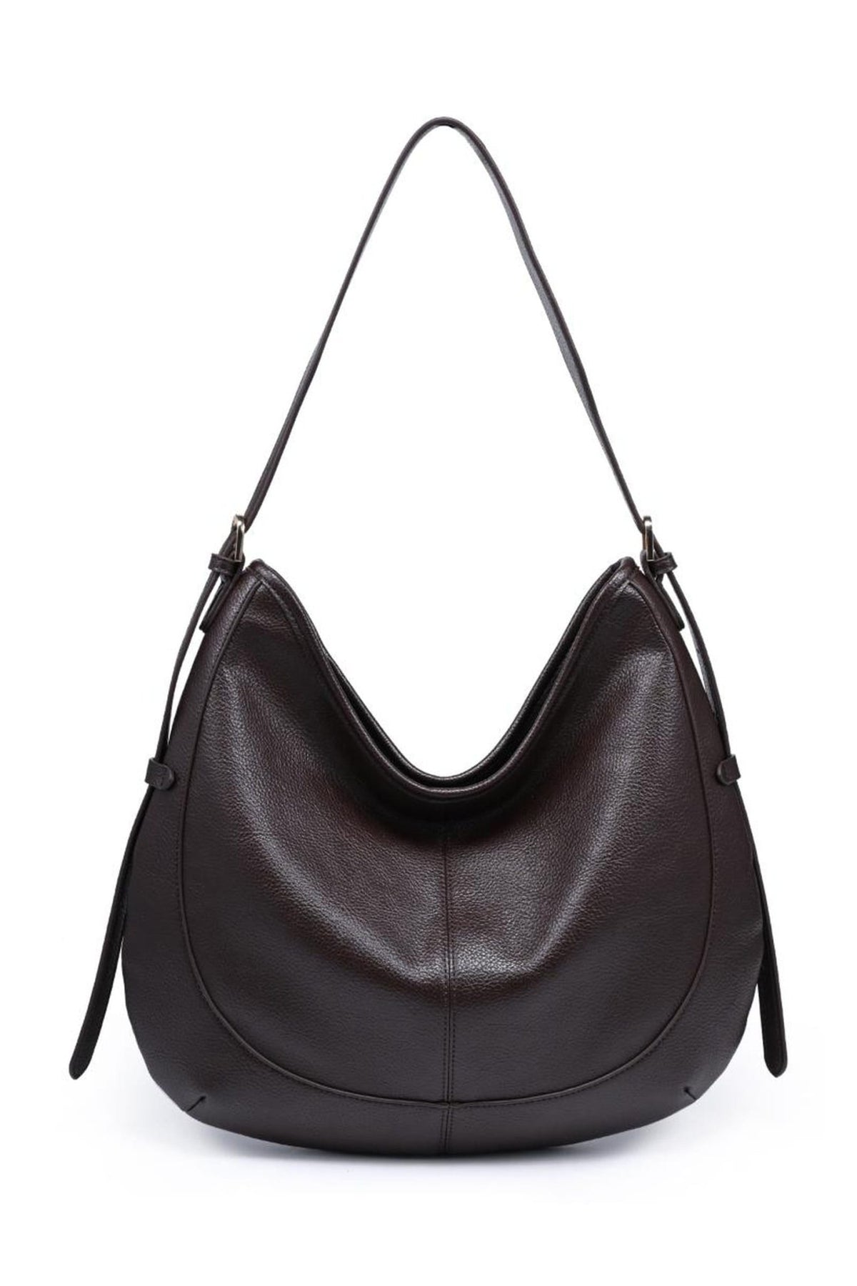 64686ML Irene Multi-Compartment Hobo Shoulder Bag - MiMi Wholesale