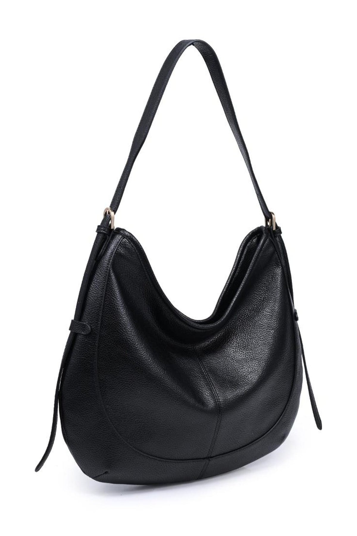 64686ML Irene Multi-Compartment Hobo Shoulder Bag - MiMi Wholesale
