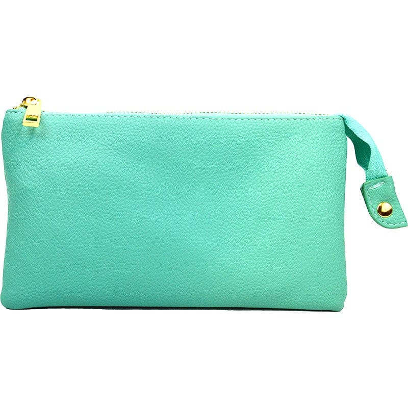 7013 Monogrammable Three Compartments Crossbody Bag - MiMi Wholesale