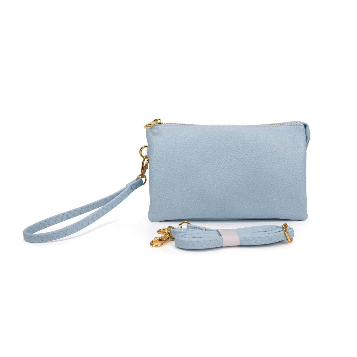 7013 Monogrammable Three Compartments Crossbody Bag - MiMi Wholesale