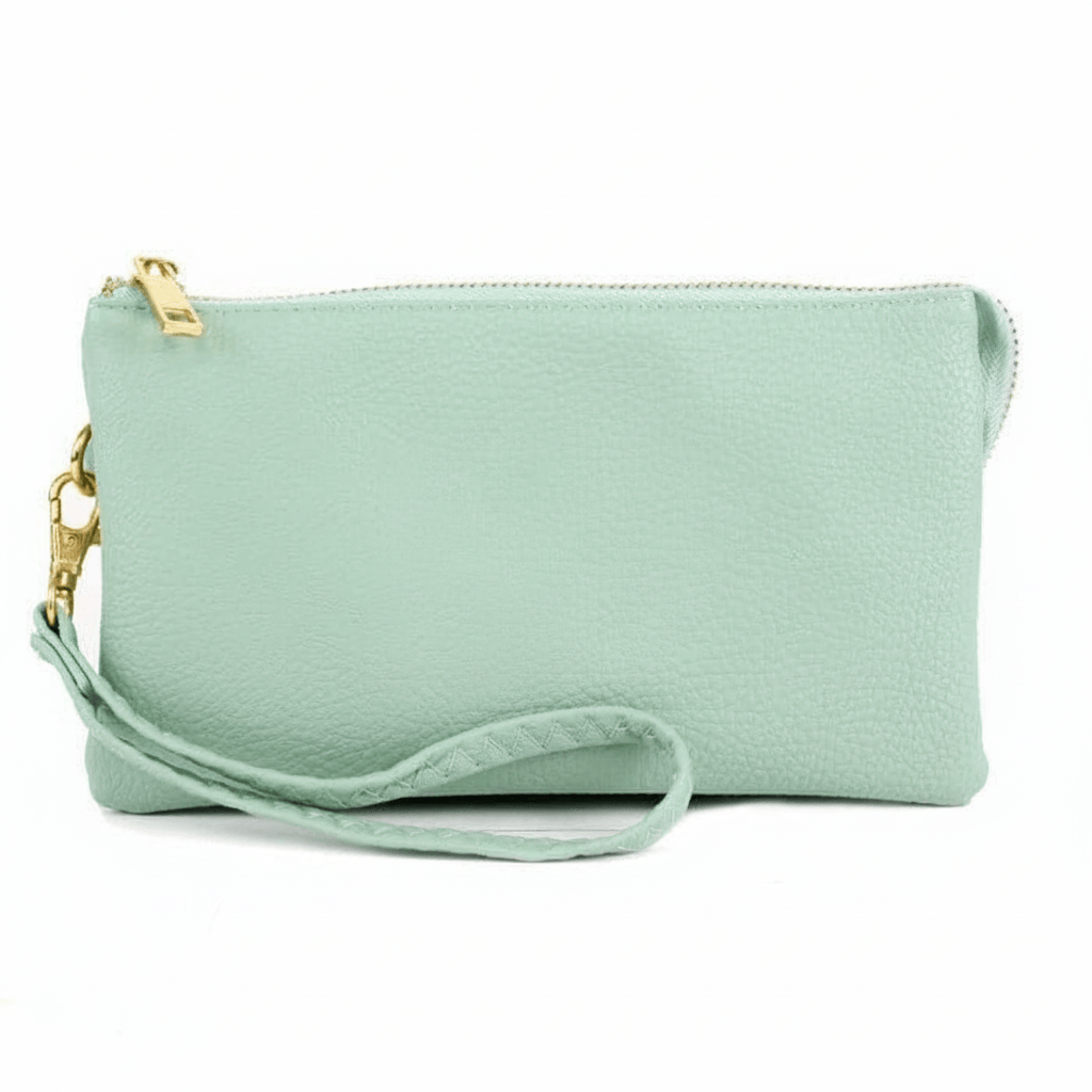 7013 Monogrammable Three Compartments Crossbody Bag - MiMi Wholesale