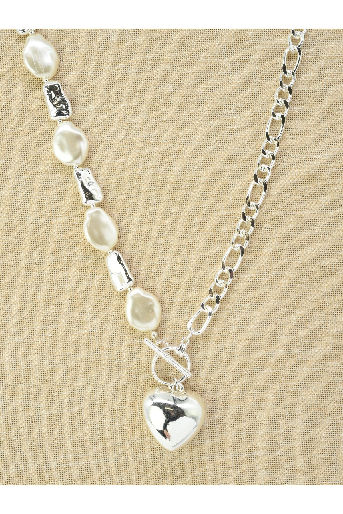 CN4362S heart necklace