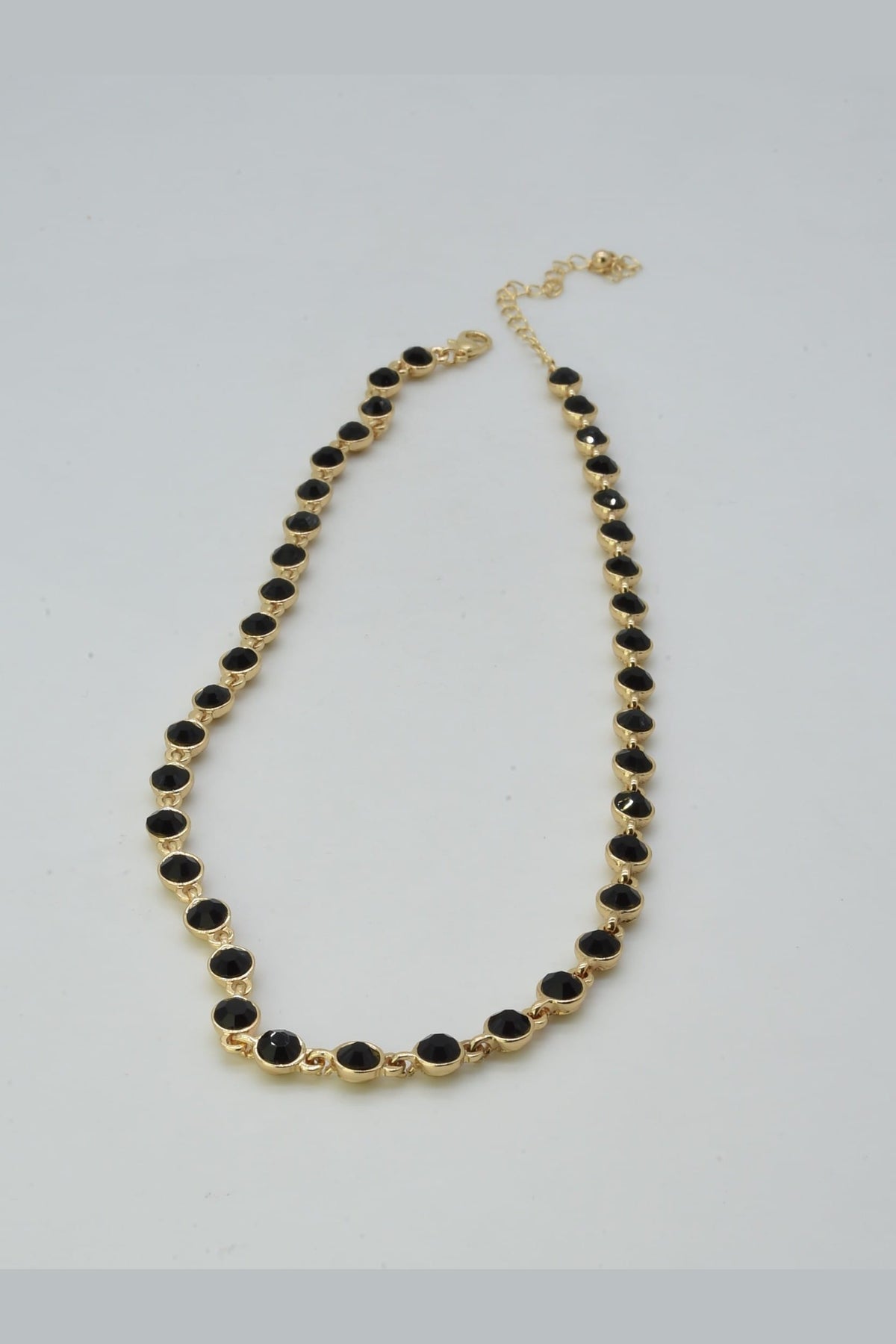 CN4422 Celeste Crystal Necklace - GBLK