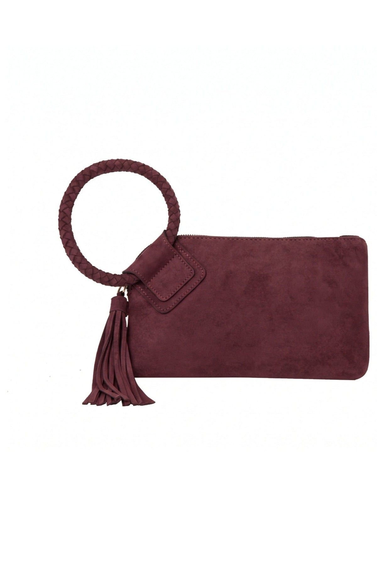 JYM0578 suede bangle clutch WN