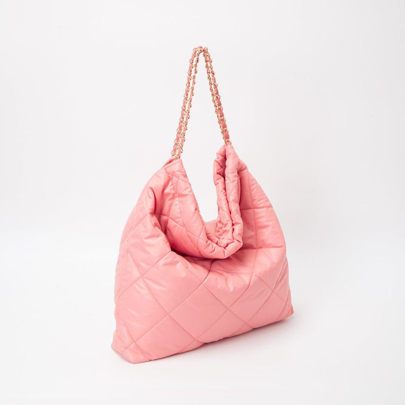 TG10557 Chrissy Puffer Quilted Hobo Tote