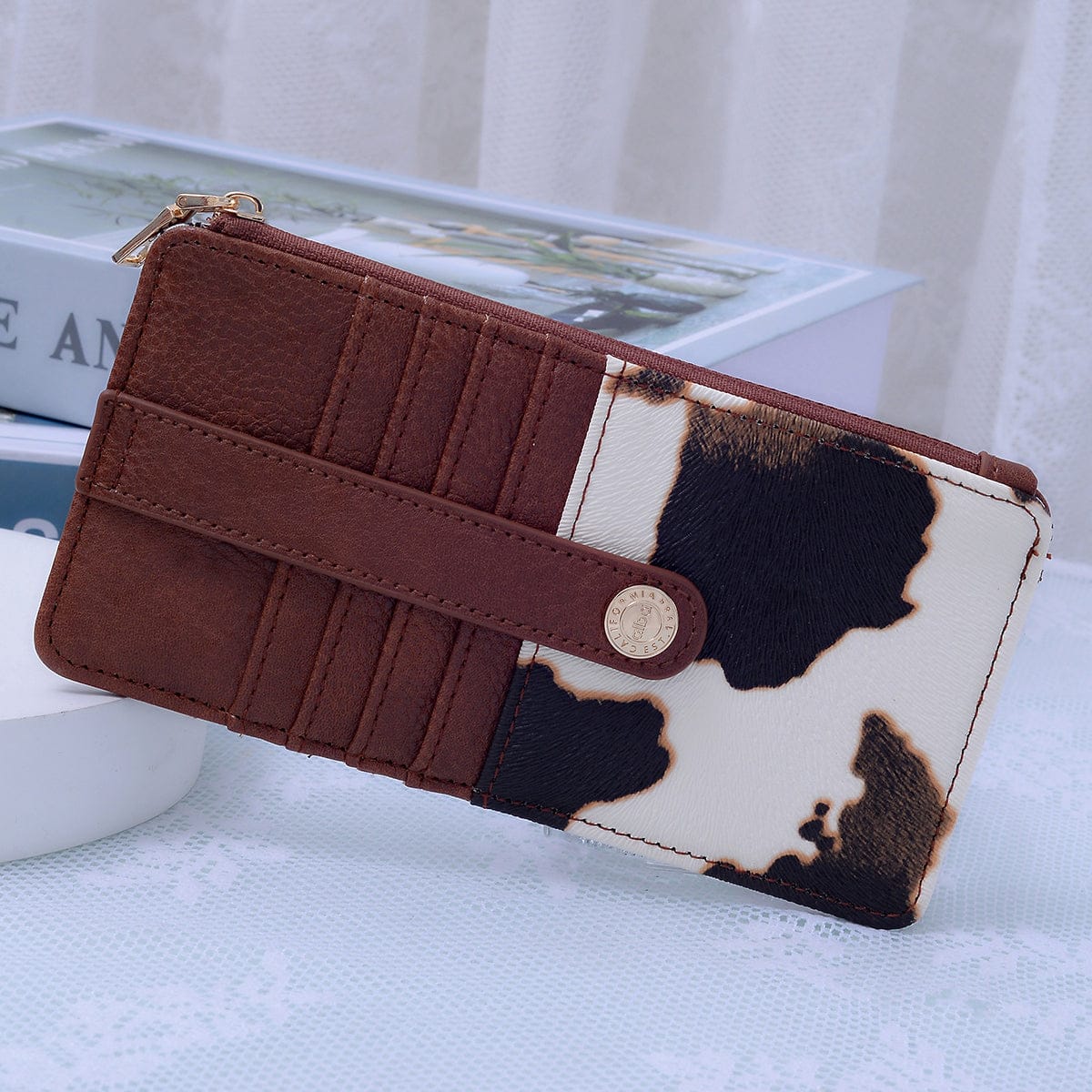 AD004 Saige Slim Cardholder Wallet - MiMi Wholesale