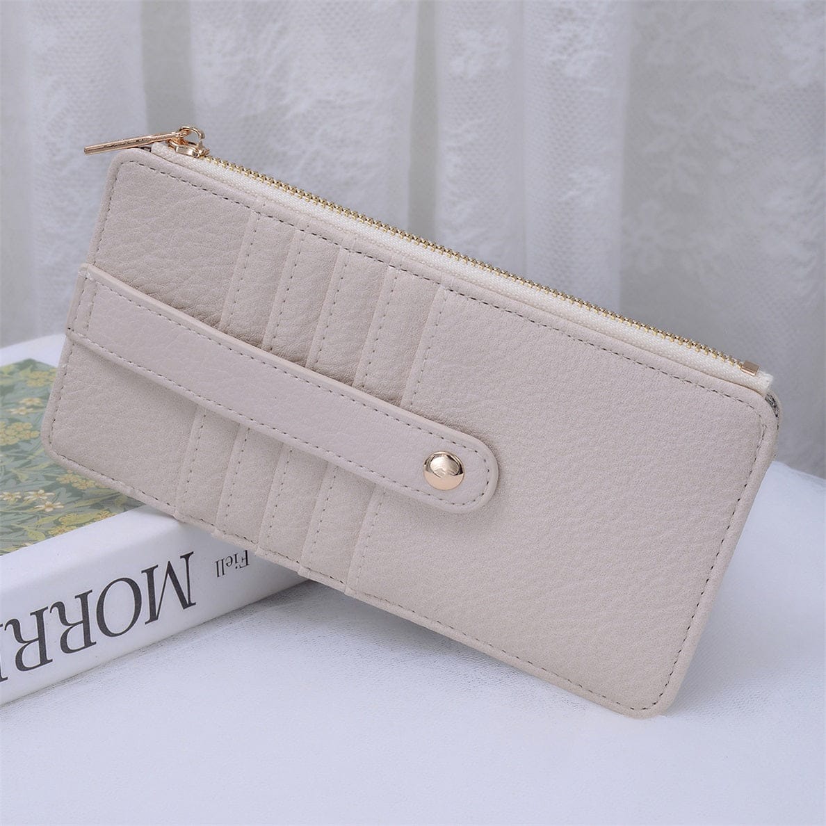 AD004 Saige Slim Cardholder Wallet - MiMi Wholesale
