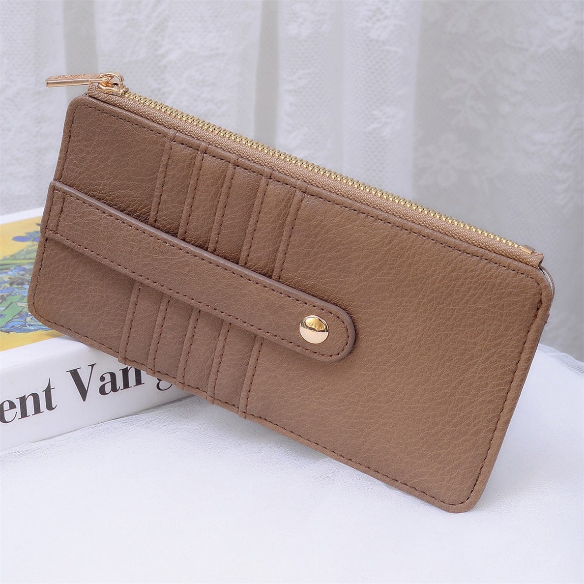AD004 Saige Slim Cardholder Wallet - MiMi Wholesale