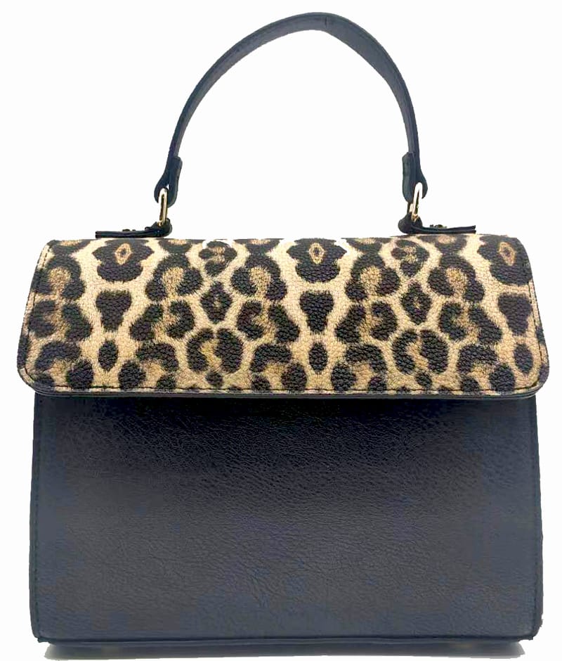 AS2770 Colorblock Top Handle Satchel/Crossbody Bag - MiMi Wholesale