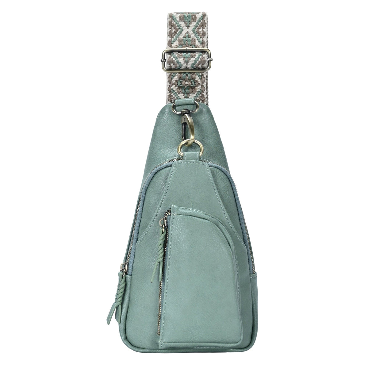 BGA5704 Zoey Boho Sling Bag With Guitar Strap - MiMi Wholesale