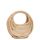 BGA8288 Rattan Top Handle Circle Bag - MiMi Wholesale