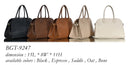 BGT9247 Audrey Satchel Tote Bag - MiMi Wholesale