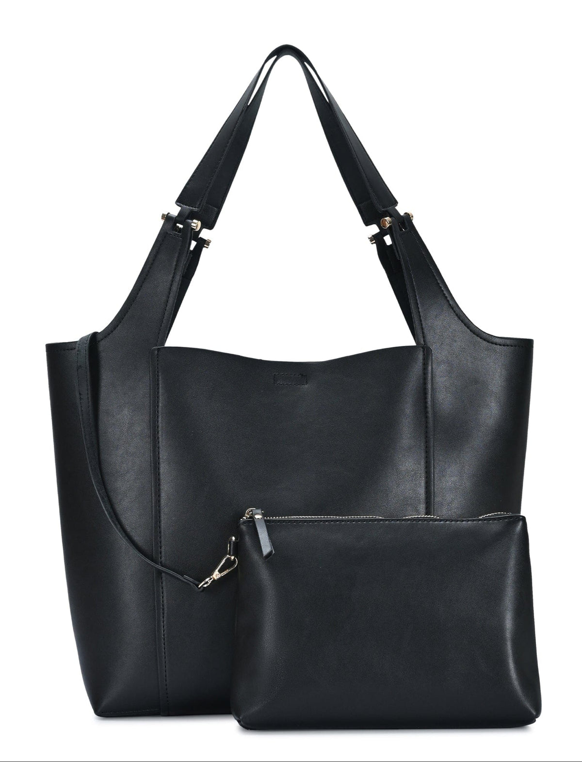 BGW48586 Brianne 2 in 1 Tote Bag With Pouch - MiMi Wholesale