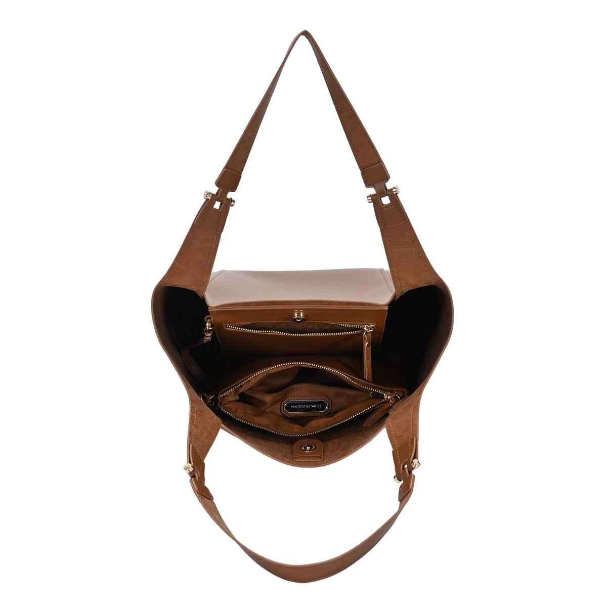 BGW48586 Brianne 2 in 1 Tote Bag With Pouch - MiMi Wholesale