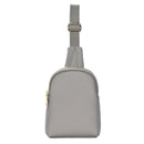 BGW6316 Janice Double Zip Mini Sling Bag - MiMi Wholesale