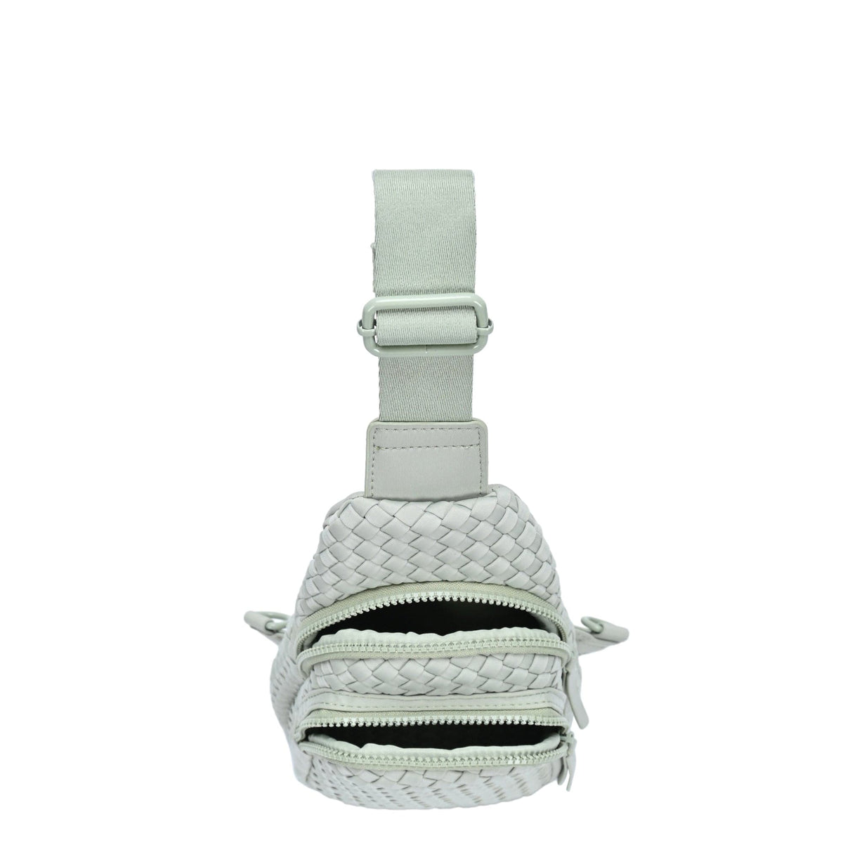 BGW7308 Marie Neoprene Woven Sling Bag - MiMi Wholesale