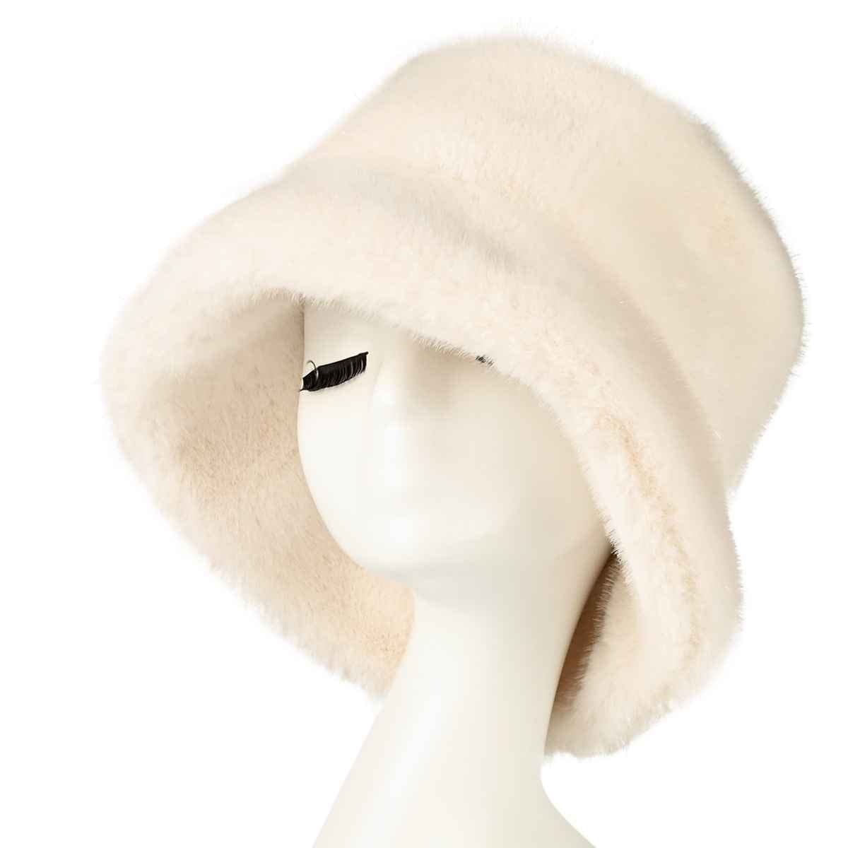BKE0169 Glitter Short Faux Fur Bucket Hat - MiMi Wholesale