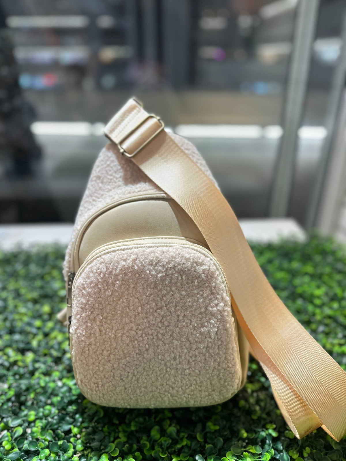 BP768SH Sherpa Sling Bag - MiMi Wholesale