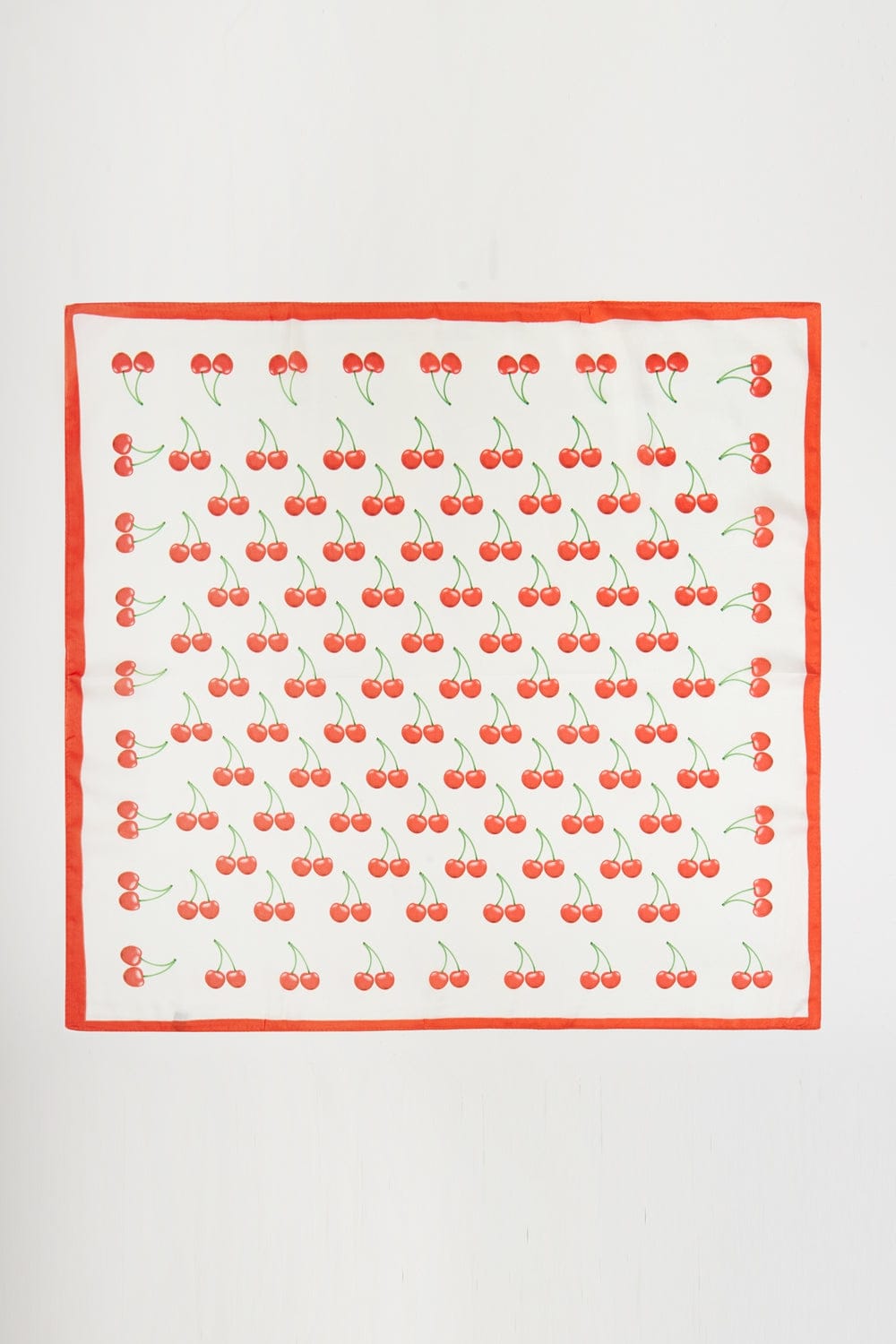 BS0104 Cherry Print Bandana - MiMi Wholesale