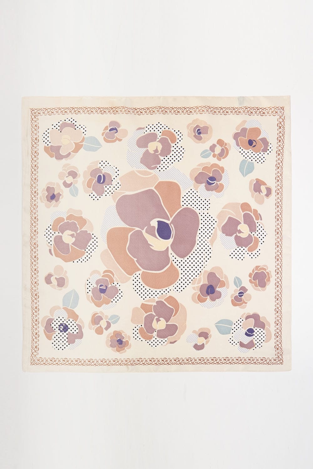 BS0117 Bridget Elegant Floral Print Bandana - MiMi Wholesale