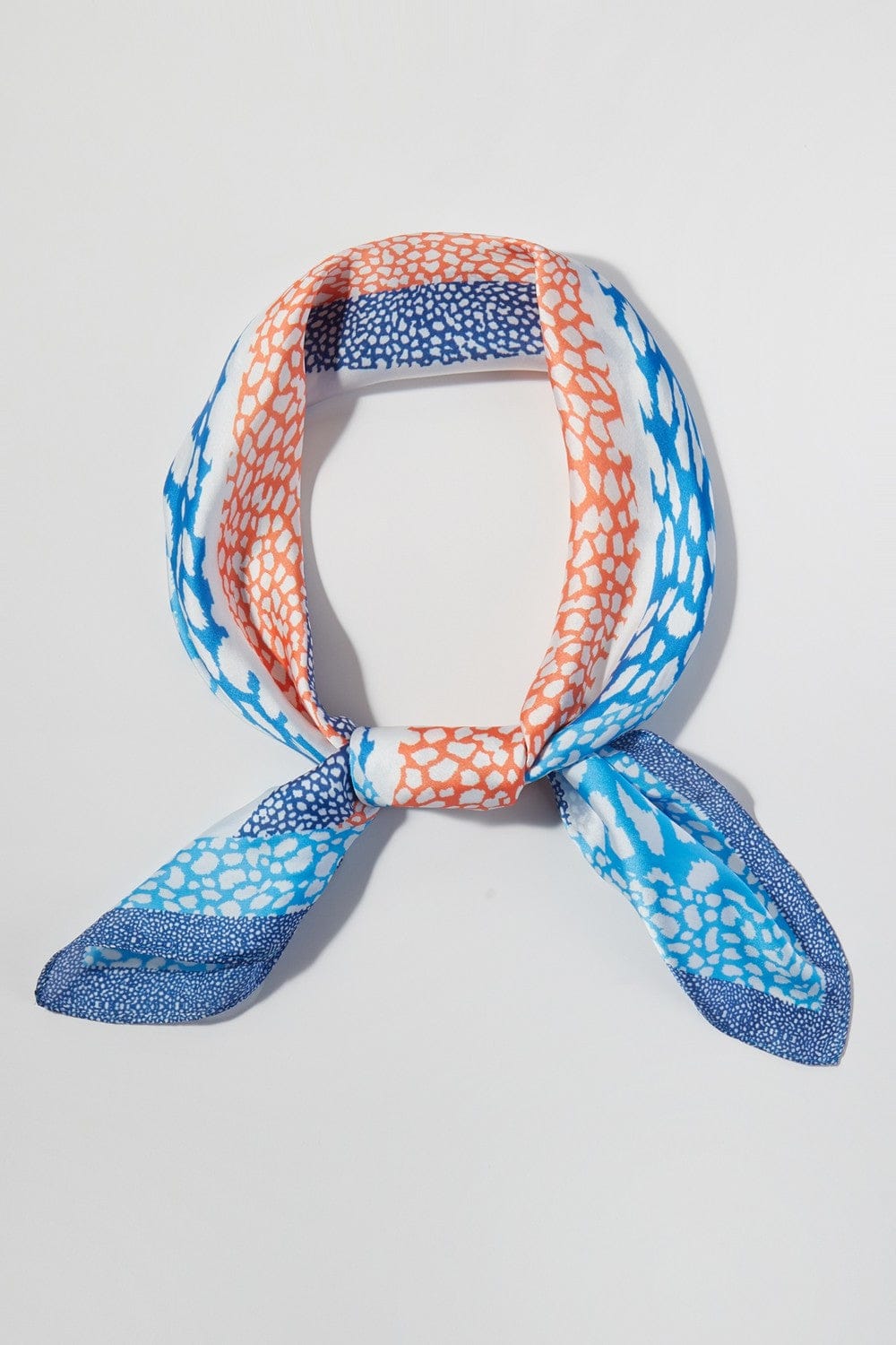 BS0130 Abstract Leopard Print Bandana - MiMi Wholesale