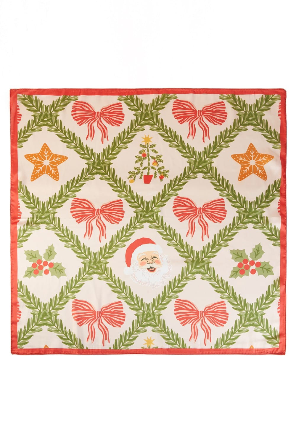 BSC005 Christmas Print Bandana - MiMi Wholesale