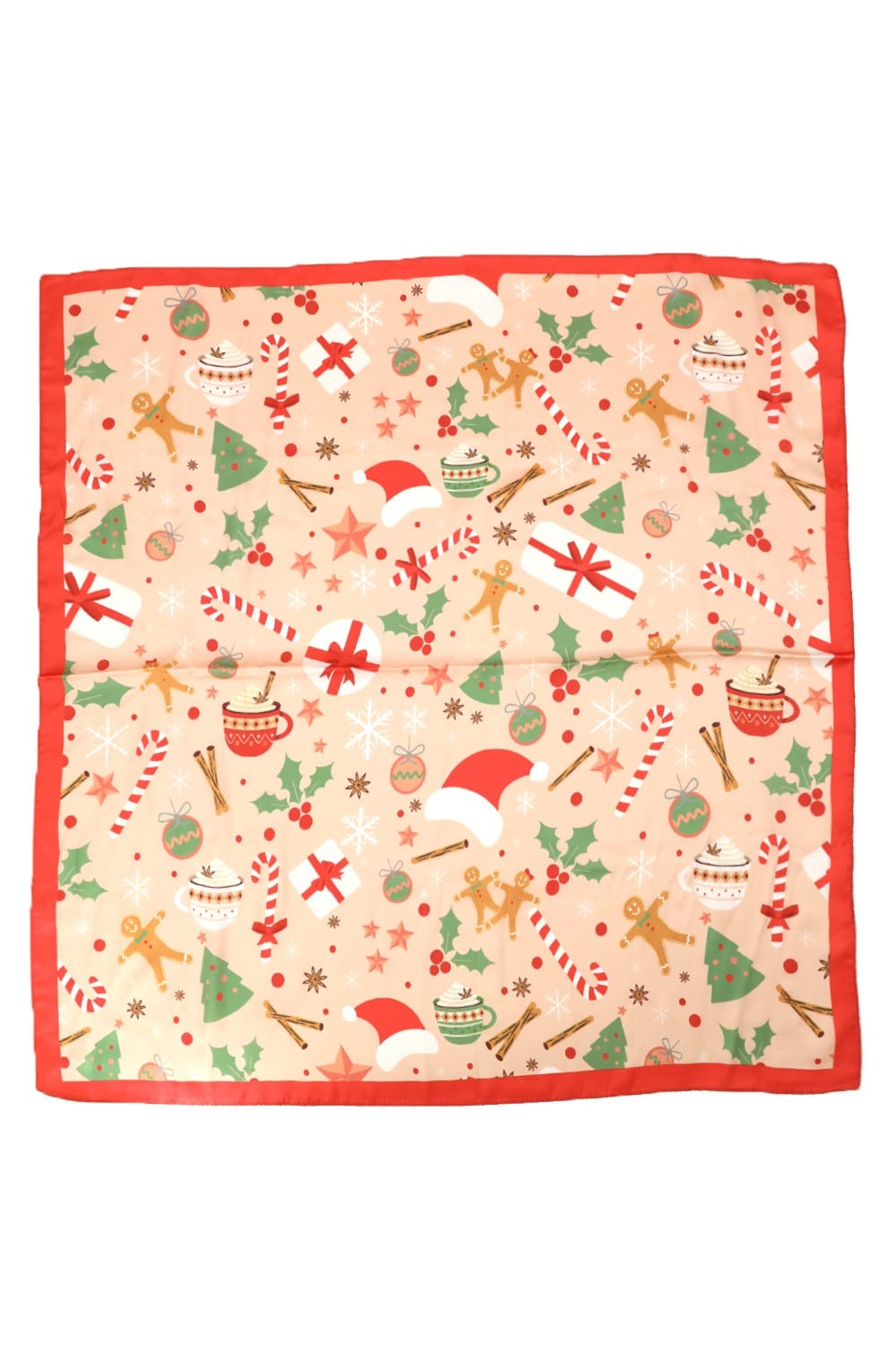 BSC007 Holiday Treats Print Bandana - MiMi Wholesale
