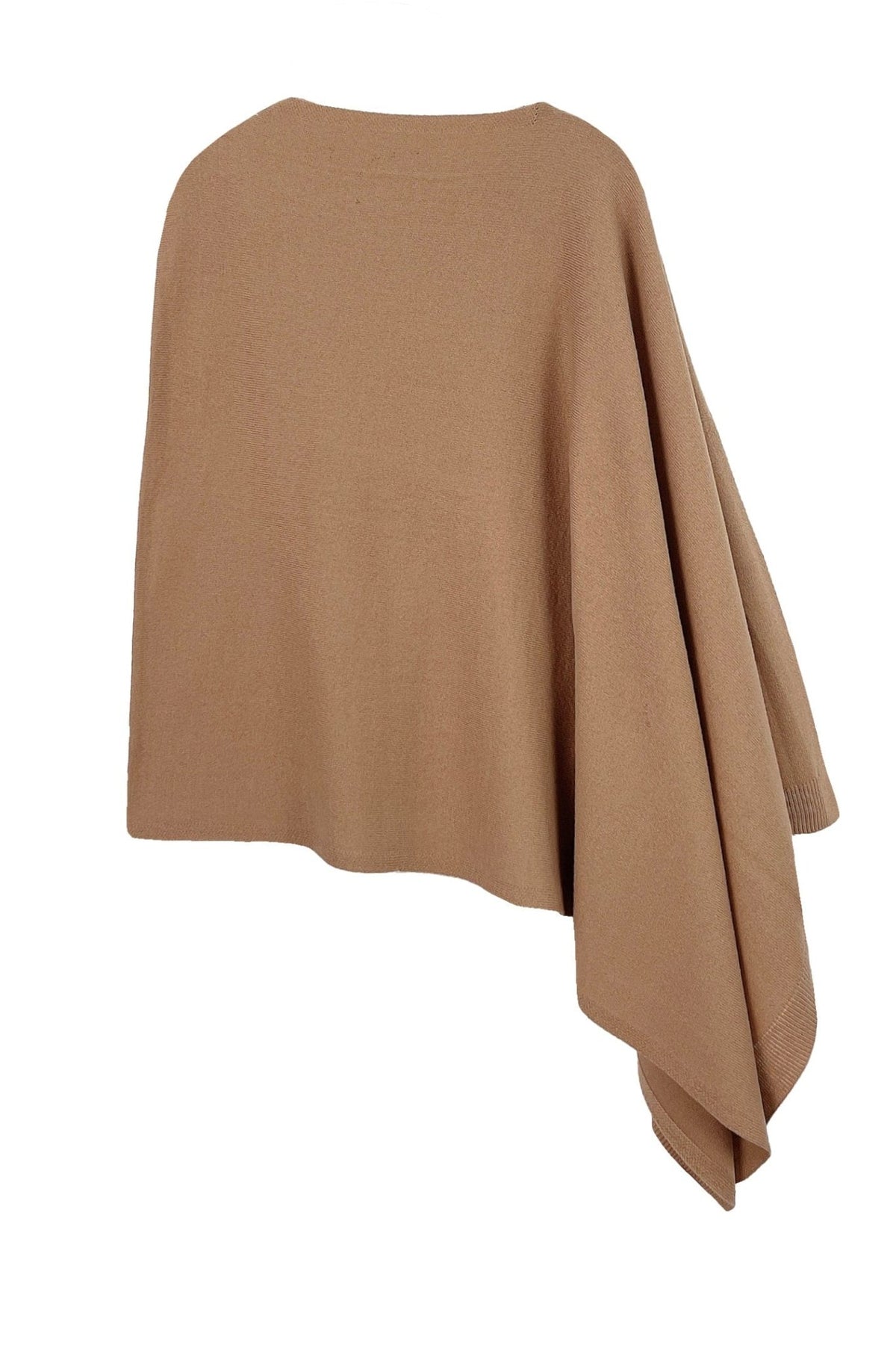 CCP320056 Solid Scarf Poncho - MiMi Wholesale