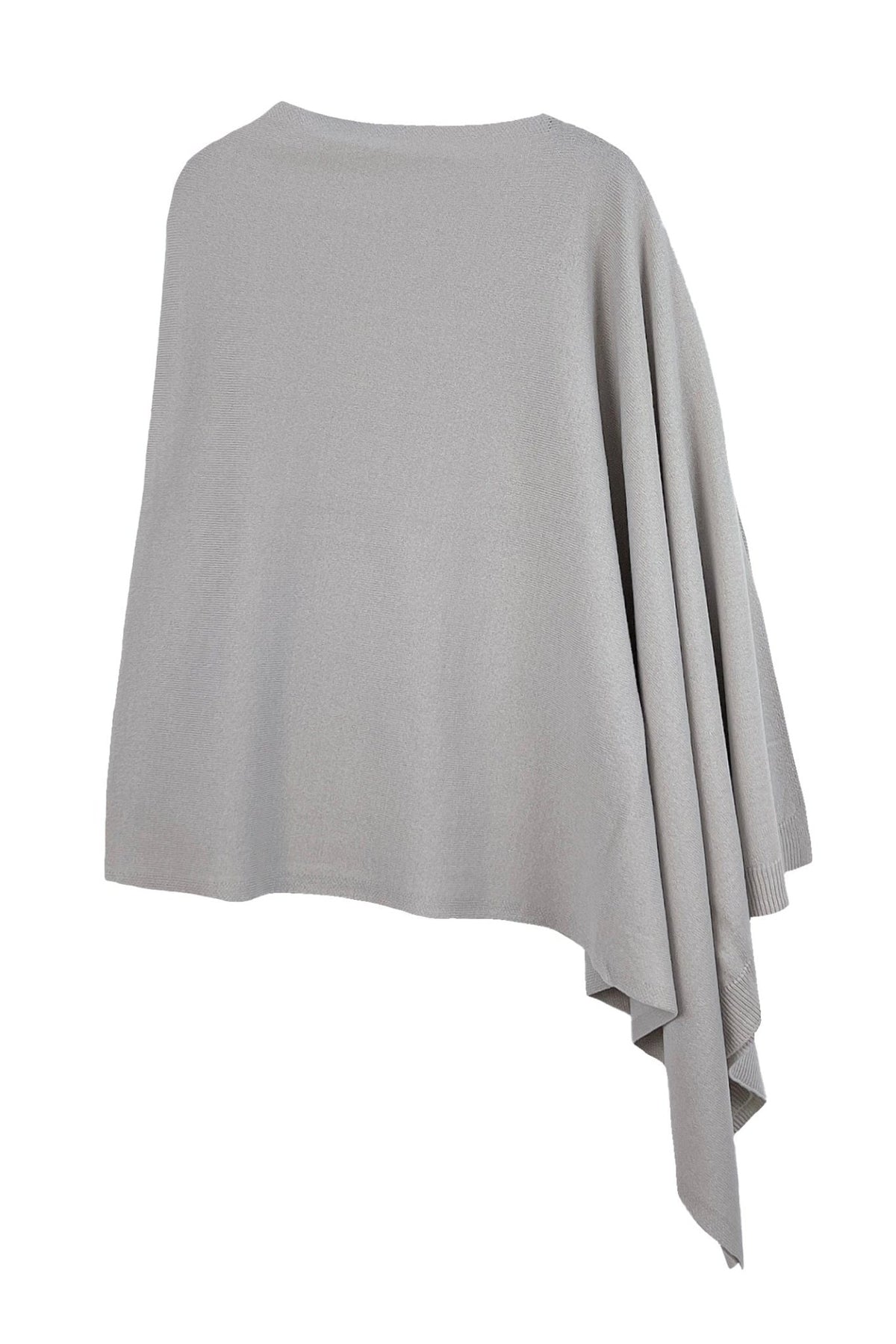 CCP320056 Solid Scarf Poncho - MiMi Wholesale