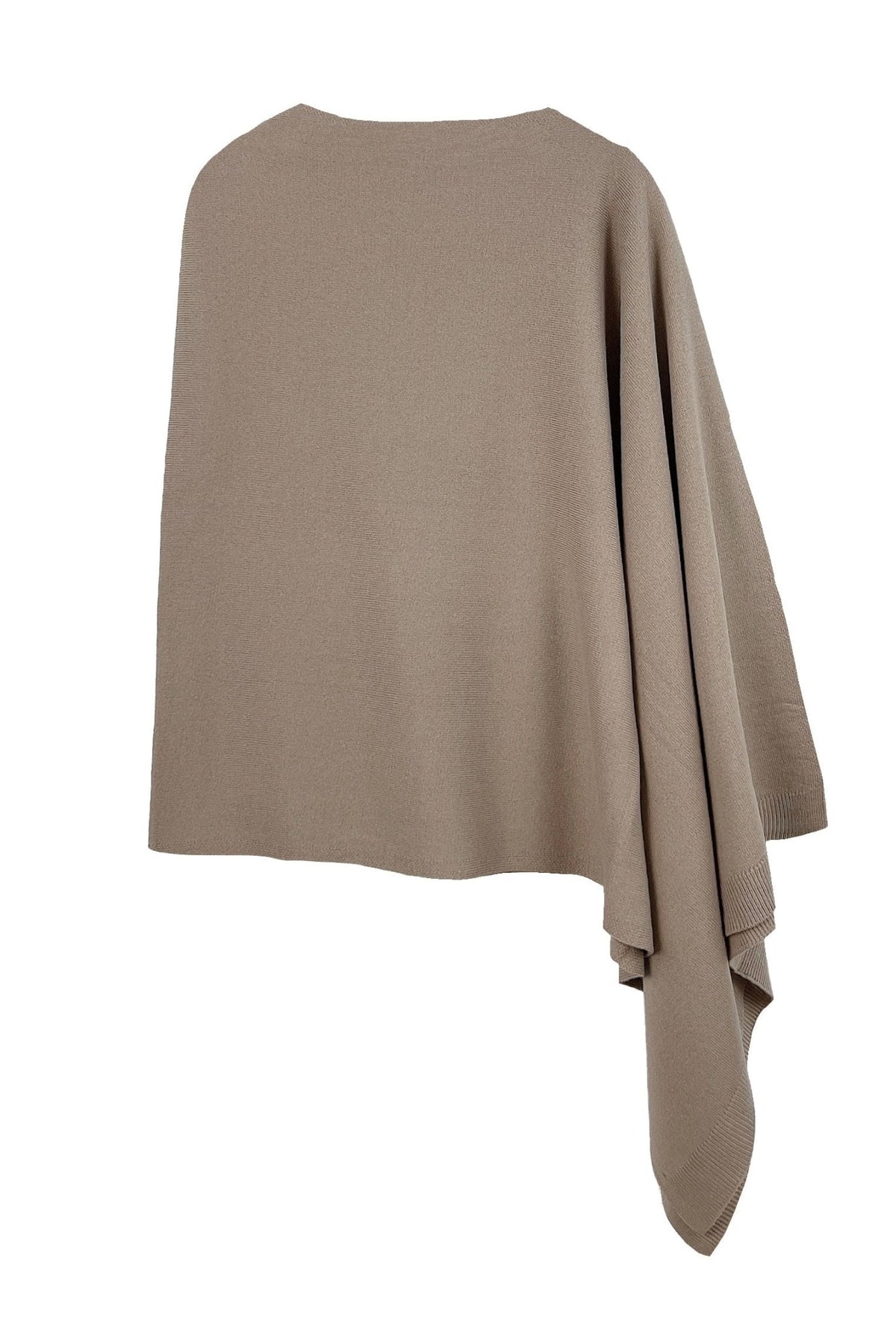 CCP320056 Solid Scarf Poncho - MiMi Wholesale