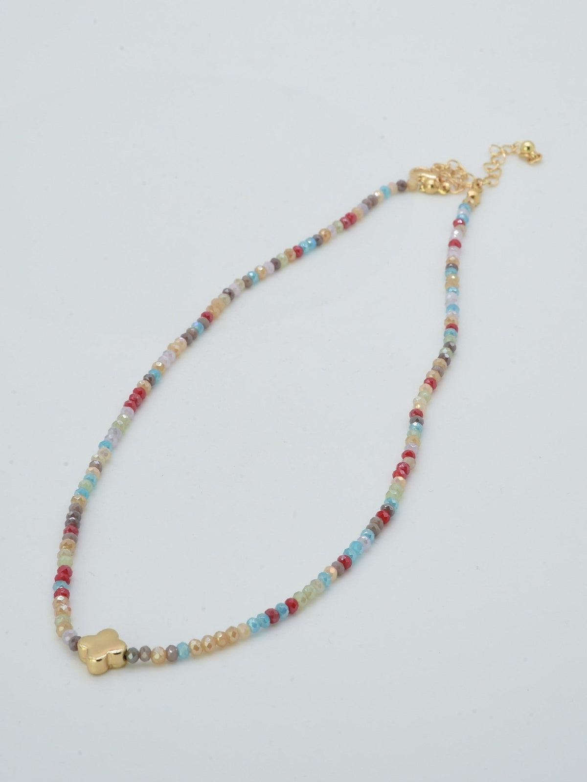 CN4371 Clover Pendant Necklace - MiMi Wholesale