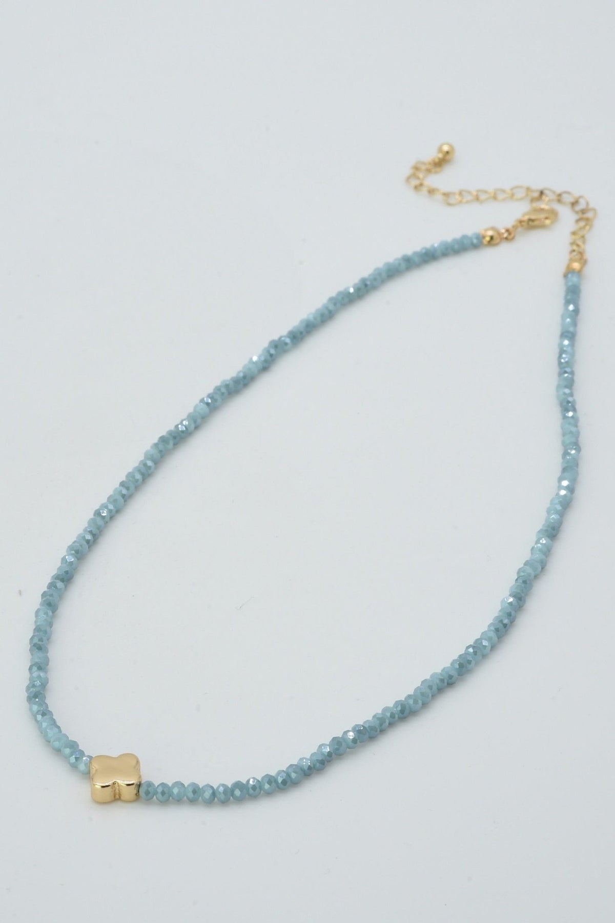 CN4371 Clover Pendant Necklace - MiMi Wholesale