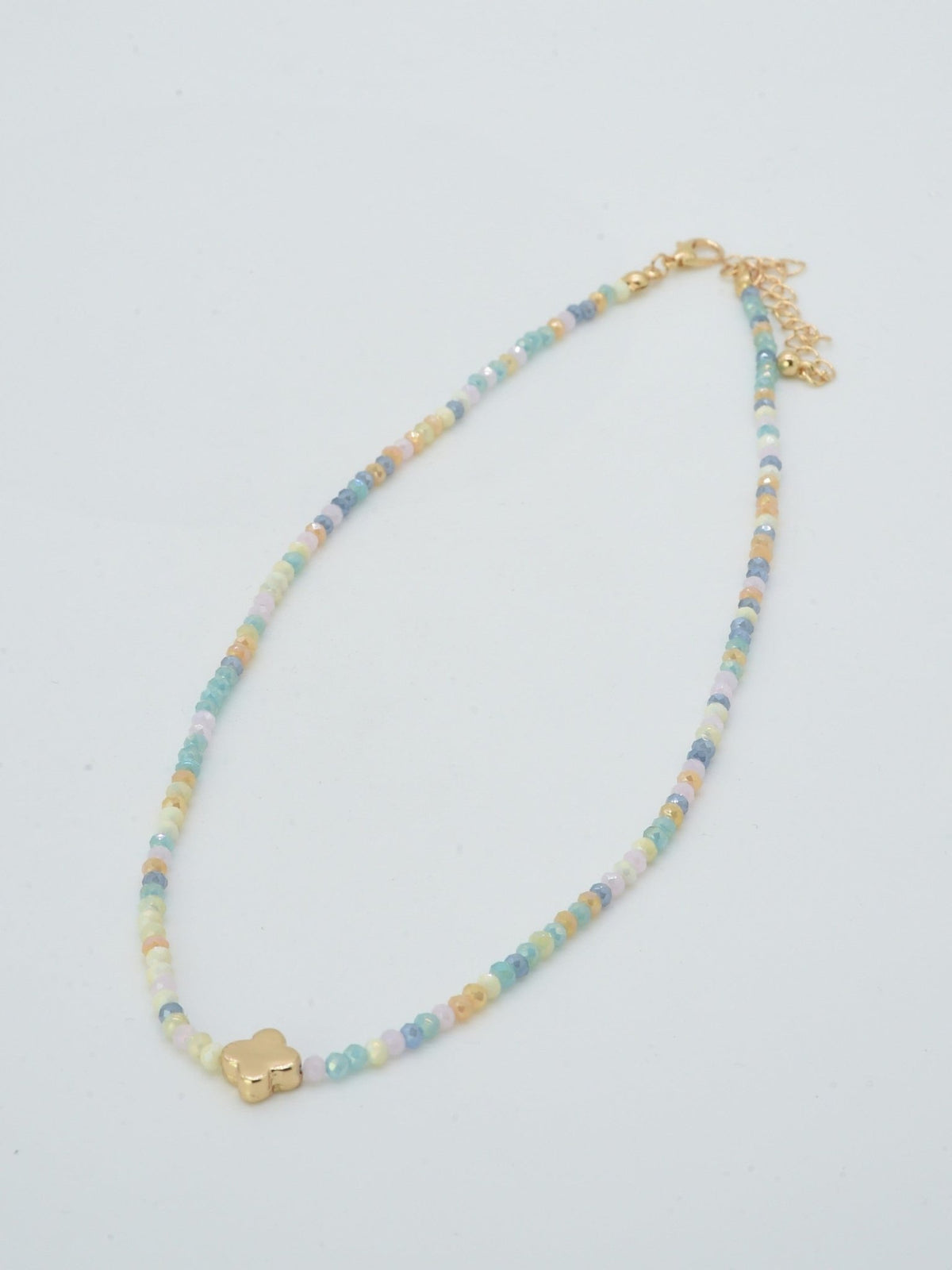 CN4371 Clover Pendant Necklace - MiMi Wholesale